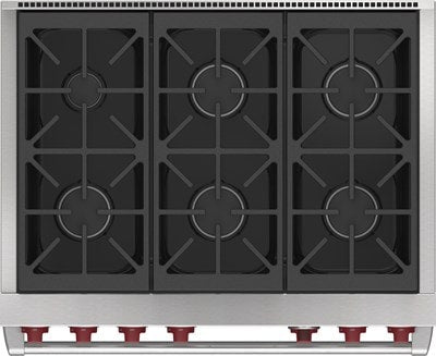 Wolf 36" Dual Fuel Range - 6 Burners