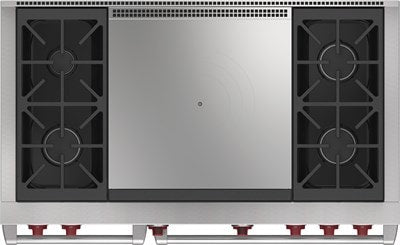 Wolf 48" Dual Fuel Range - 4 Burners and French Top