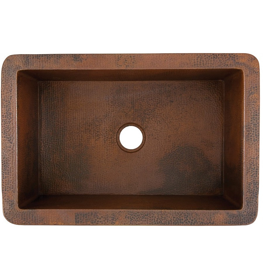 Thompson Traders Thompson Traders Cardenas Aged Copper Kitchen Sink - Culinary Kitchen OKC