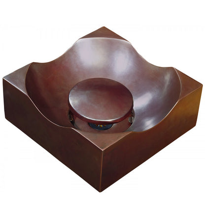 Thompson Traders Thompson Traders Coroneo Aged Copper II Bathroom Sink - Culinary Kitchen OKC