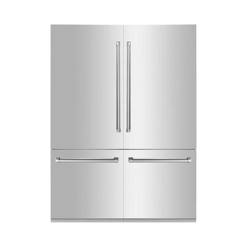 ZLINE ZLINE 60" French Door Built-In Fridge w Bottom Freezer & Water dispensers - Culinary Kitchen OKC