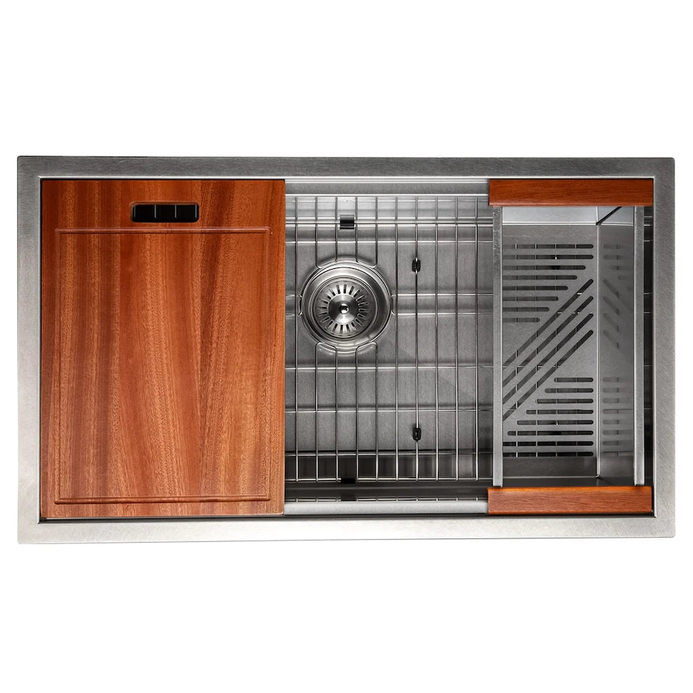 ZLINE ZLINE 30" Garmisch Undermount Single Bowl Kitchen Sink - Culinary Kitchen OKC