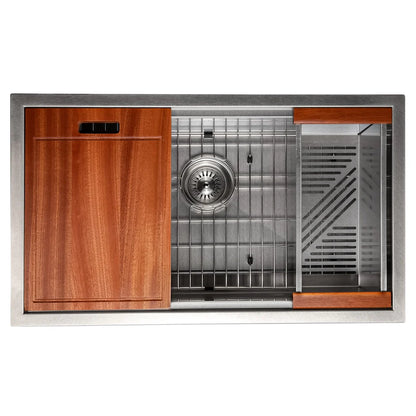 ZLINE ZLINE 30" Garmisch Undermount Single Bowl Kitchen Sink - Culinary Kitchen OKC