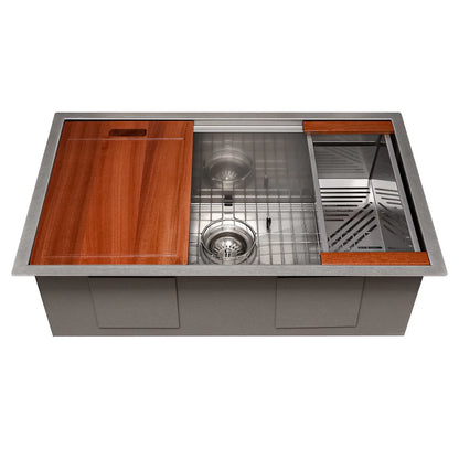 ZLINE ZLINE 33" Garmisch Undermount Single Bowl Kitchen Sink - Culinary Kitchen OKC