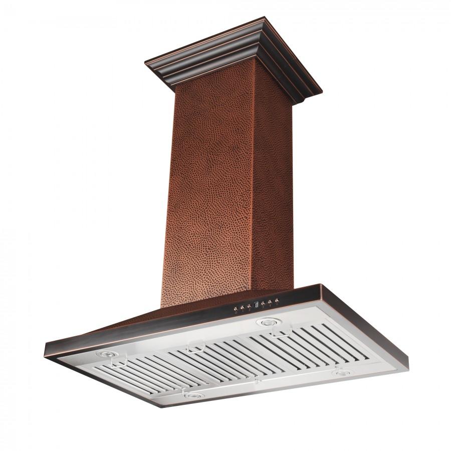 ZLINE ZLINE 30" Copper Island Hood - Culinary Kitchen OKC